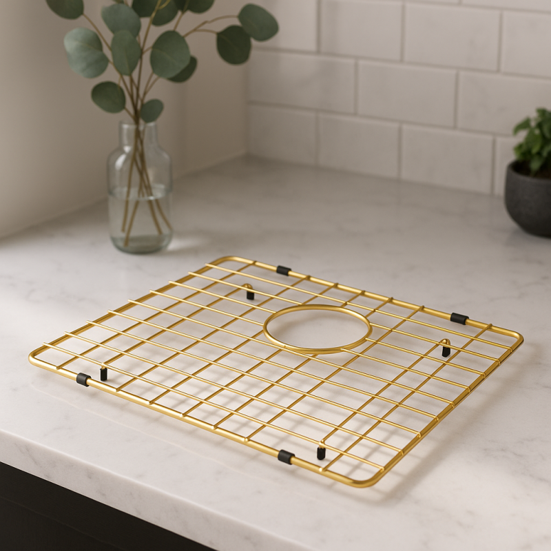 Pure.Sink Prestige bodemrek 50 Goud PPGGD50-60